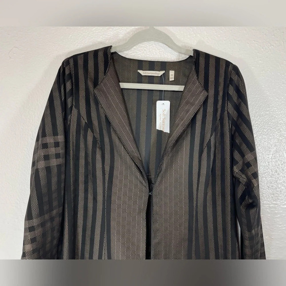 Soft Surroundings NWT Stonehaven Plaid Duster Coat Cardigan Jacket Women’s Sz PM - Picture 3 of 15